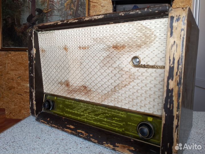 Радиола СССР ламповая вэф Аккорд