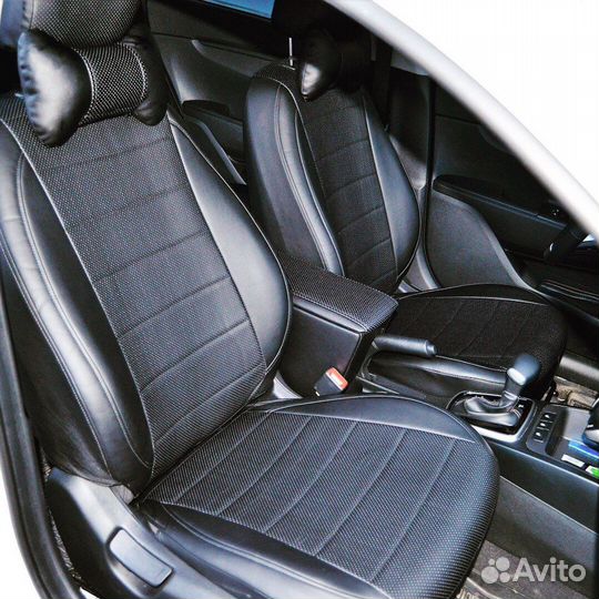 Чехлы на сидения kia rio