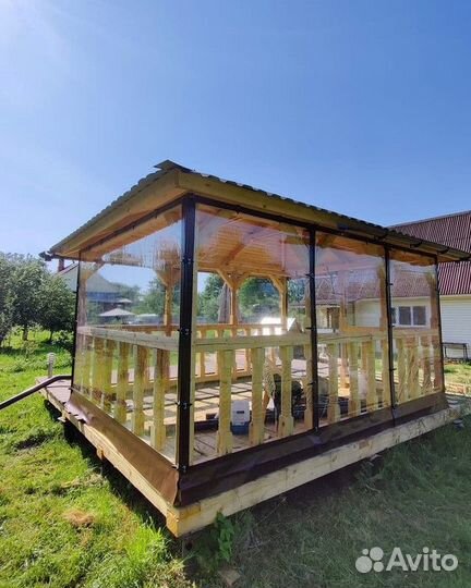 Мягкие окна. Замер бесплатно