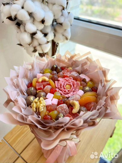 Букет из конфет/ из сухофруктов/ подарок на др