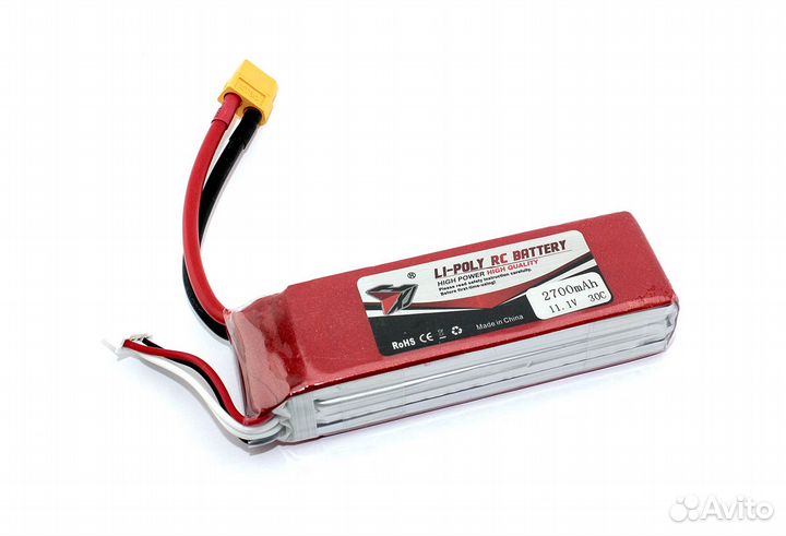 Акб Li-Pol 11.1V 803496 2700mah разъем XT60-Plug