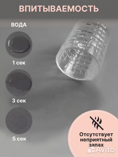 Коврик для сушки посуды 50х40 см