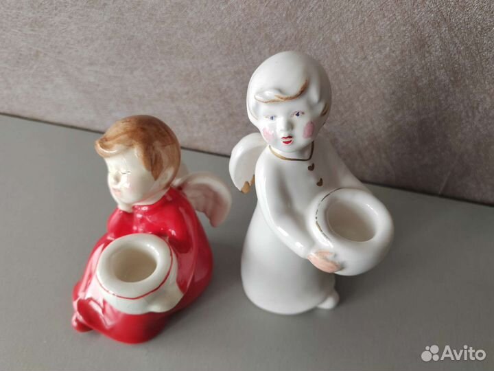 Подсвечники Ангелы комплект