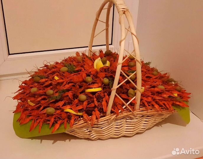 Раки, букеты, мужские букеты