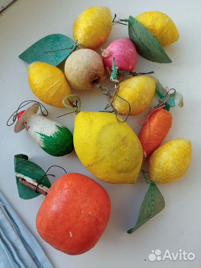 Ёлочные игрушки СССР