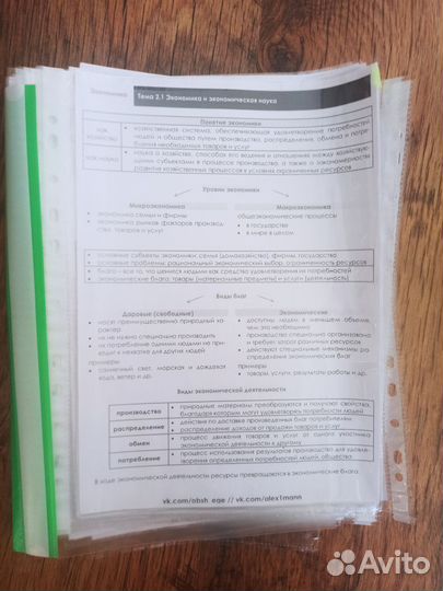 Конспекты ЕГЭ по обществознанию