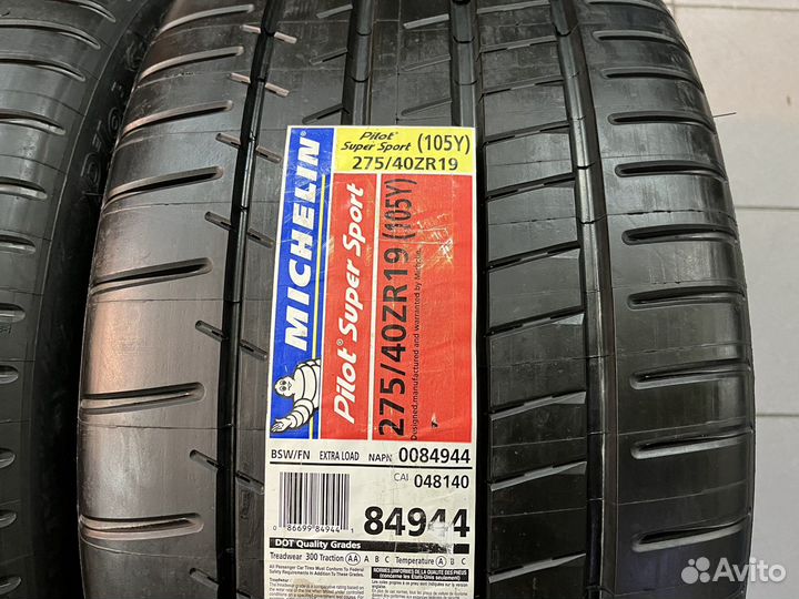 Michelin Pilot Super Sport 275/40 R19