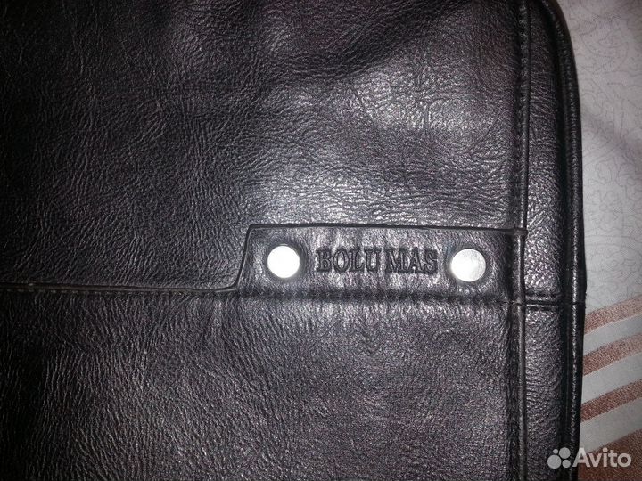 Стильная мужская кожаная сумка