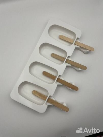 Форма для мороженого XL и палочки 50шт