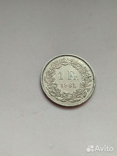 Монеты Европы Швейцария