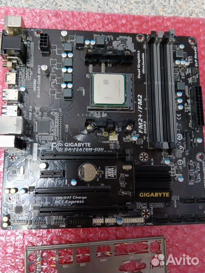 Материнская плата Socket FM2 + AMD A10-6800K