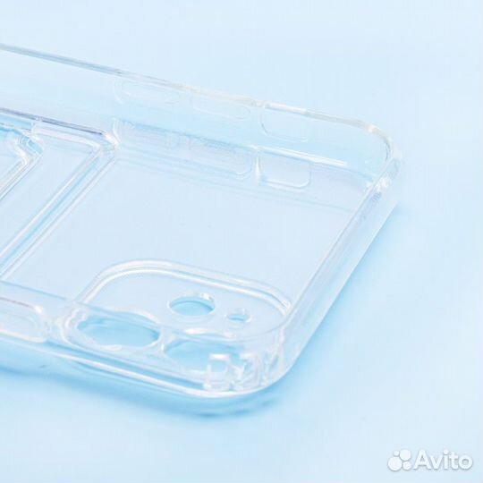 Чехол SC276 для iPhone 11 с картхолдером силиконо