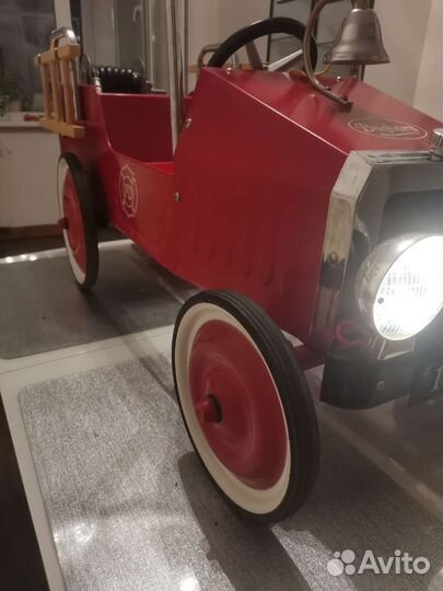 Велосипед Детский автомобиль велоавто пожарная