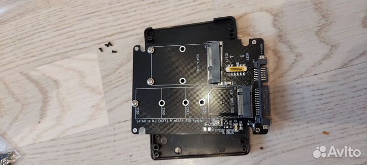 Переходник для SSD с msata/M2.ngff на SATA