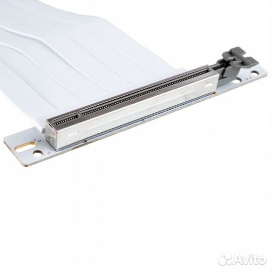 Райзер для видеокарты PCI-E 3.0x16 90 град, белый