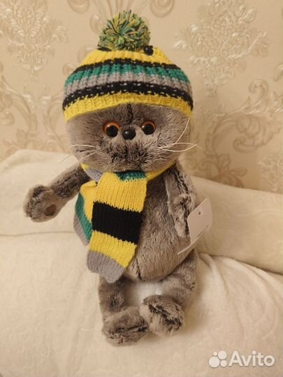 Кот Басик мягкая игрушка 35см