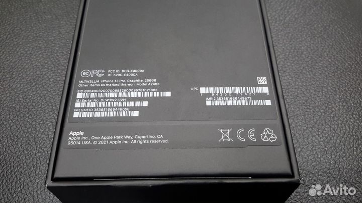 Коробки для iPhone 13, 13 pro