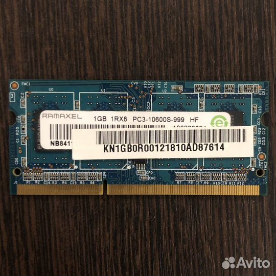 Оперативная память 1GB Ramaxell PC3