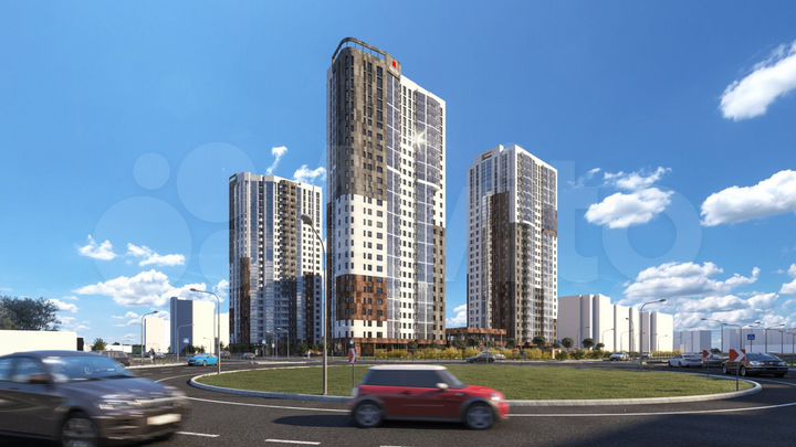 2-к. квартира, 60,4 м², 17/25 эт.