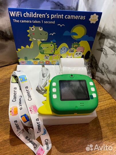 Детский фотоаппарат моментальной печати