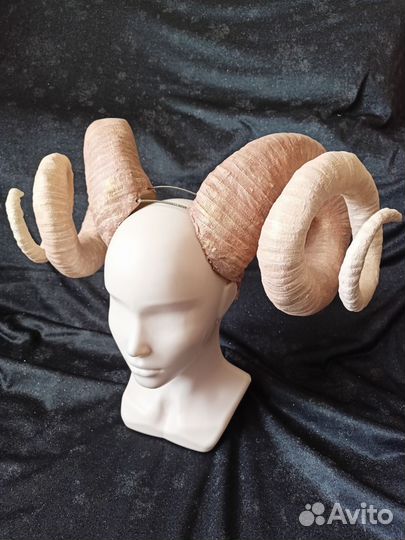 Рога на Хэллоуин (рога на ободке)