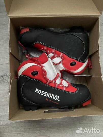 Rossignol лыжные ботинки детские р 34