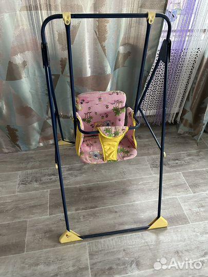 Качели напольные детские