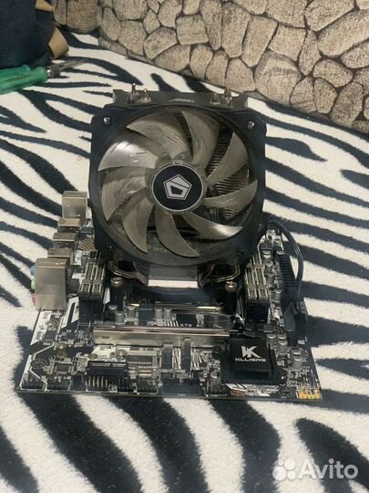 Материнская плата с процессором и памятью + SSD