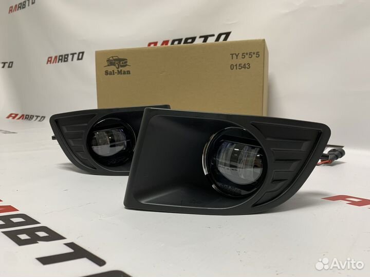 Противотуманные фары тойота прадо 120 “Sal-Man”