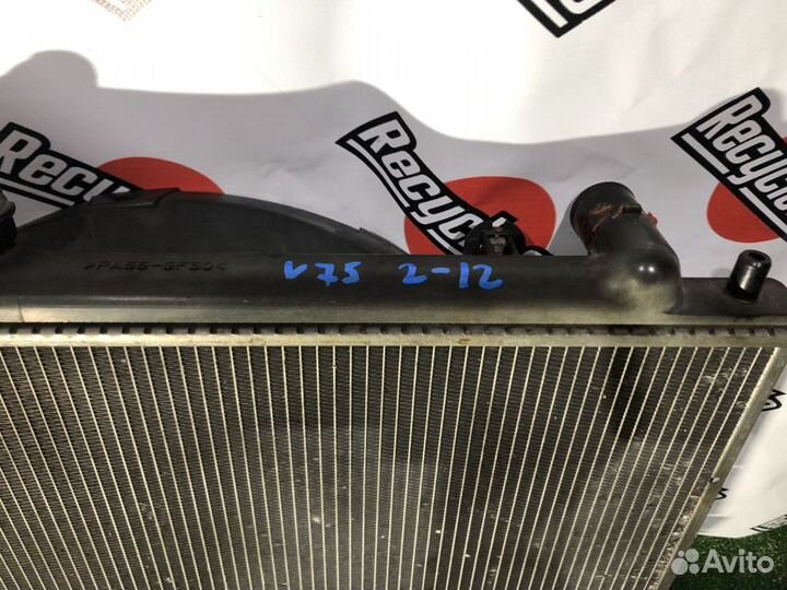 Радиатор основной mitsubishi pajero V75W 6G74 2001