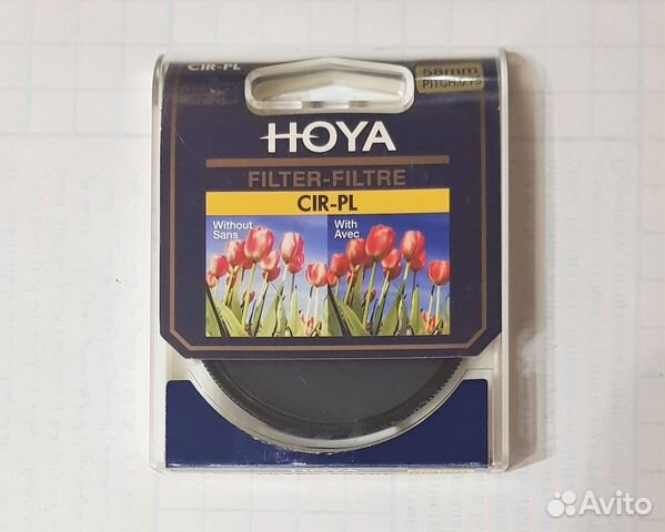 Поляризационный фильтр Hoya CIR-PL 58мм