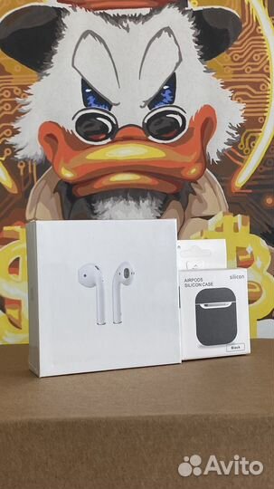 Беспроводные наушники airpods 2
