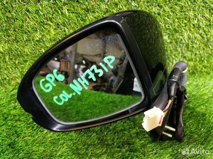 Зеркало бокового вида переднее левое Honda Fit GP6