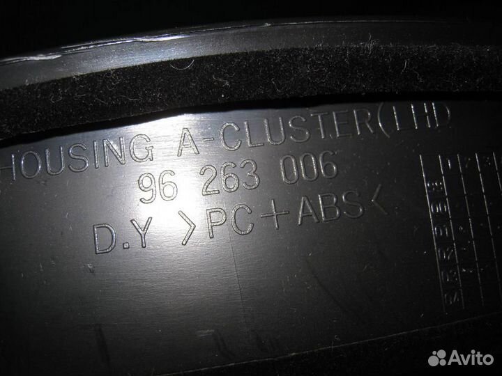 Рамка панели приборов Chevrolet Rezzo 2004