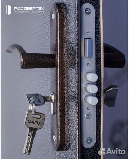 Дверь входная металлическая