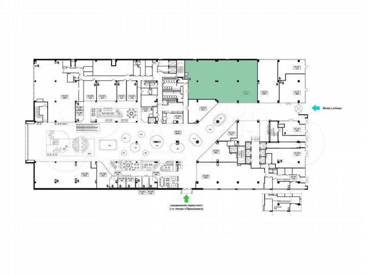 Сдам торговое помещение, 488.9 м²