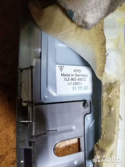 Накладка панели багажника Porsche Cayenne 955