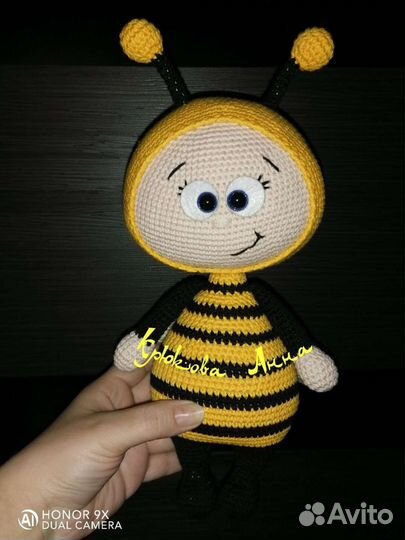 Вязаные игрушки ручной работы