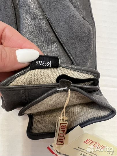 Перчатки кожаные