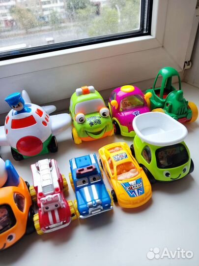 Детские машинки игрушки пакетом