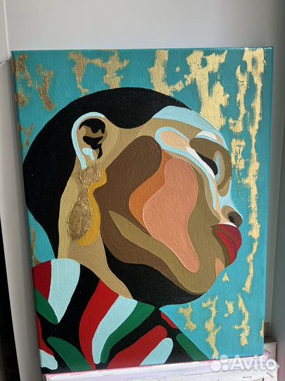 Картина маслом на холсте с подрамником 30*40