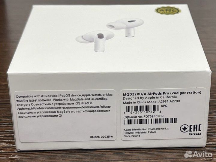 Наушники Apple AirPods Pro2 (1:1)