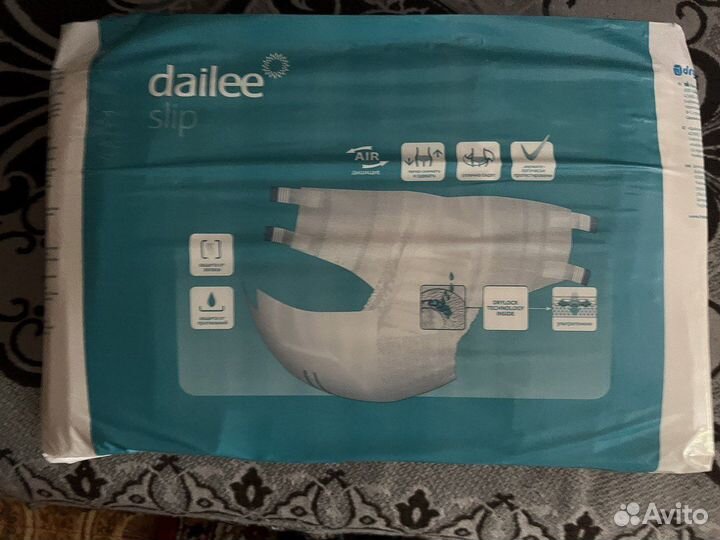 Подгузники для взрослых Dailee Slip L super, 30шт
