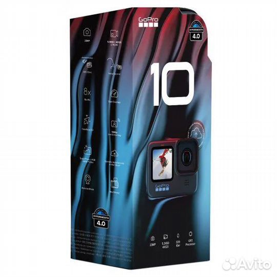 Экшн камера GoPro hero 10 Black