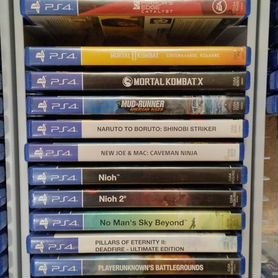 Диски для Sony playstation 4