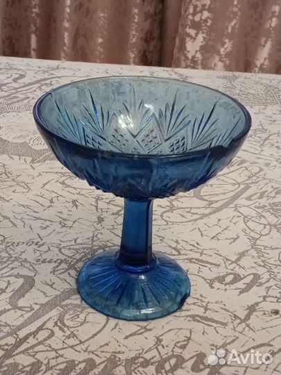 Вазочка для варенья на ножке довоенных времён1940