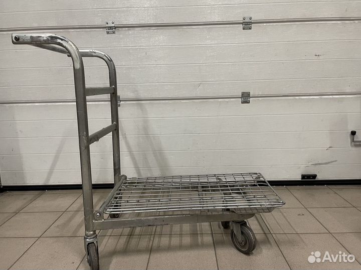 Телега складская платформенная
