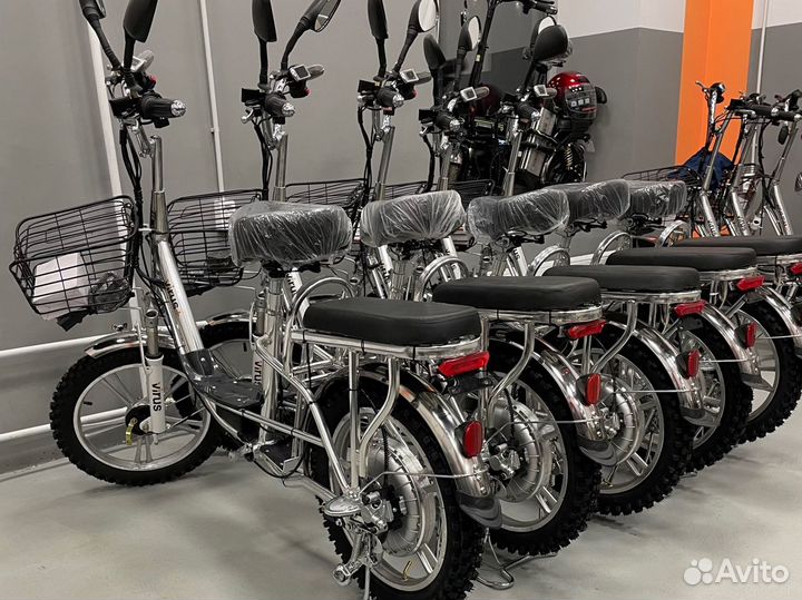 Электровелосипед Virus Plus 60v 13ah (колхозник)