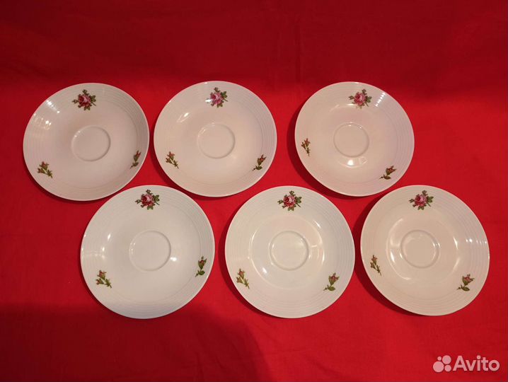 Чайные блюдца ссср. Блюдца гдр