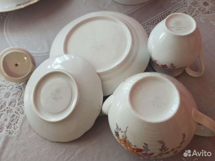 Фарфоровая посуда из гдр